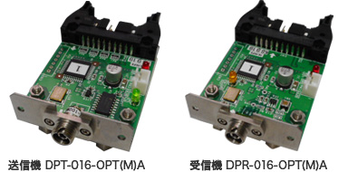 デジタル・パラレル／シリアル変換光通信機器　DP-016シリーズC